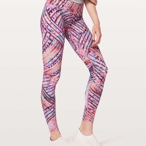 Lululemon Wunder Under 28” Hi-Rise Legging Kaskade Nulux Sz 4